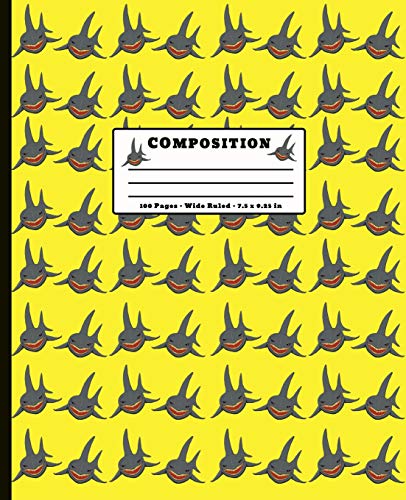 Composition: 100 Pages Wide Ruled 7.5 X 9.25 Inch - 9781074999520