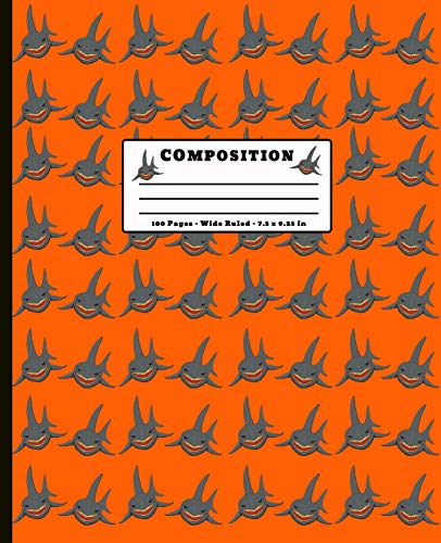 Composition: 100 Pages Wide Ruled 7.5 X 9.25 Inch - 9781075000287