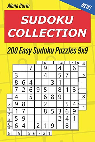 Sudoku Collection: 200 Easy Sudoku Puzzles 9X9