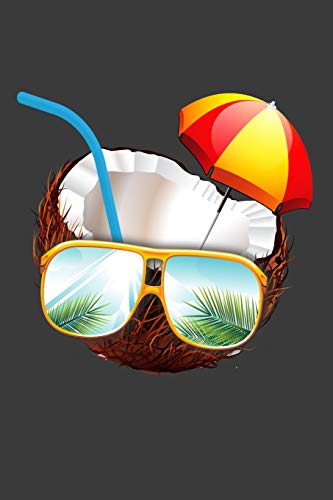 Sunglasses Coconut Umbrella: College Ruled - 9781075602580