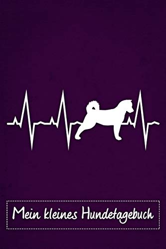 Mein Kleines Hundetagebuch: Tagebuch F?r American Akita Hundehalter Und Hundez?chter | Welpenbuch | Welpentagebuch | Training | Hund | Welpen | Lila ... Din A5 Liniert, 118 Seiten (German Edition)