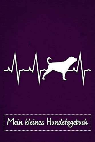 Mein Kleines Hundetagebuch: Tagebuch F?r Rottweiler Hundehalter Und Hundez?chter | Welpenbuch | Welpentagebuch | Training | Hund | Welpen | Lila Cover, Ca. Din A5 Liniert, 118 Seiten (German Edition)
