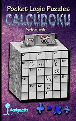 Pocket Logic Puzzles Calcudoku: Various Levels