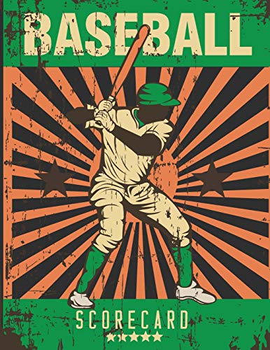 Baseball Scorecard: Score Sheet, Scorekeeper Book, Scorecard Sheets Games Perfect Record Keeping Book For Baseball Teams