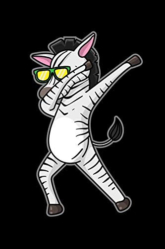 Dabbing Zebra: 120 Pages I 6X9 I Karo I Funny Exotic Stripes Wildlife Gifts - 9781075990779
