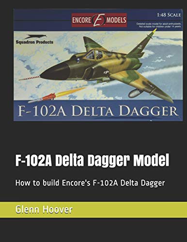 F-102A Delta Dagger Model: How To Build Encore's F-102A Delta Dagger (A Glenn Hoover Model Build Instruction Series - Grayscale Interior)