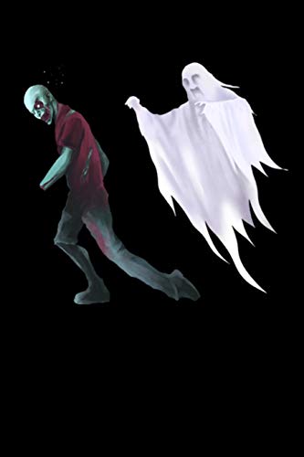Spooked Zombie: 120 Pages I 6X9 I Dot Grid I Funny Happy Halloween Celebration Gifts