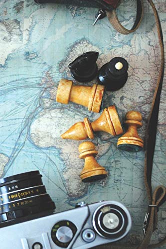 Schach Scorebook: Trainingstagebuch F?r Dein Schachtraining Und Deine Turnierspiele ? F?hre Protokoll, Notiere Jeden Zug Und Deine Ergebnisse ? ?ber ... ? Motiv: Schach Weltkarte (German Edition)