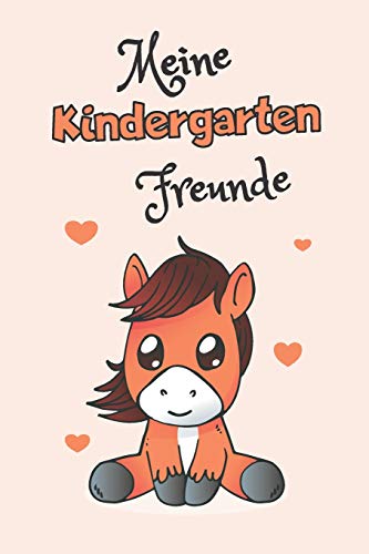 Meine Kindergartenfreunde: A5 Freundebuch / Kindergartenfreundebuch / Meine Kindergartenfreunde F?r M?dchen Und Jungen Im Kindergarten (German Edition) - 9781077263994