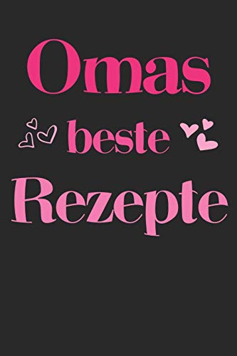 Omas Beste Rezepte: A5 Rezeptbuch Zum Selberschreiben | ?Bersichtlich Gestaltetes Kochbuch Mit Platz F?r 100 Rezepte Und Rezeptideen Mit ... Oma Opa Enkel S÷Hne T÷Chter (German Edition) - 9781077435254