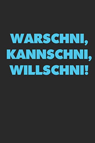 Warschni, Kannschni, Willschni!: Lustiges Notizbuch F?r Waschechte Sachsen * Punkteraster (Dot Grid) * 120 Seiten (German Edition)