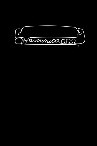 Harmonica: A5 Block Gepunktet - 120 Seiten Dot Grid Notizbuch Passend Als F?r Noten Oder Lieder, Perfektes Geschenk F?r Mundharmoniker Musiker!