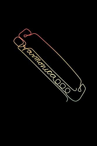 Harmonica: A5 Tabulatur Block Mit Leeren Tabulaturlinien - 120 Seiten Tab Notizbuch Perfekt Als Notenbuch Oder Notenheft, Passendes Geschenk Fur Mundharmoniker Musiker! - 9781078082860