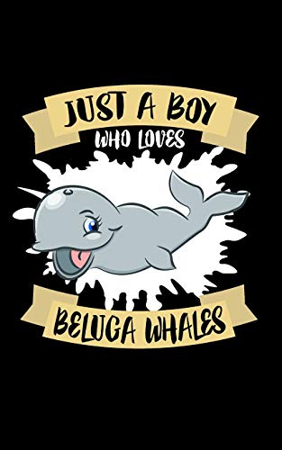 Just A Boy Who Loves Beluga Whales: Animal Nature Collection