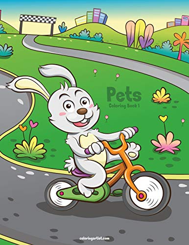 Pets Coloring Book 1