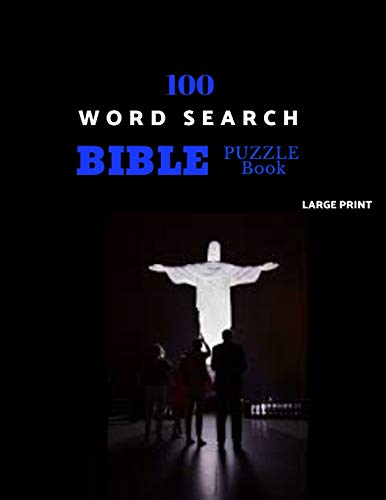 100 Word Search Bible Puzzle Book Large Print: Brain Challenging Bible Puzzles Fur Hours Of Fun - 9781078190176