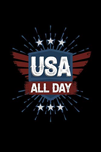 Usa All Day: 120 Pages, Soft Matte Cover, 6 X 9