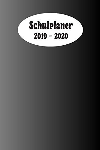 Schulplaner 2019 ? 2020: Schwarz Weiss Das Hausaufgabenheft 2019 - 2020 F?r Das Neue Schuljahr ; Mit Kalender, Stundenplan F?r Jedes Semester, ... | Dezente Version (German Edition)