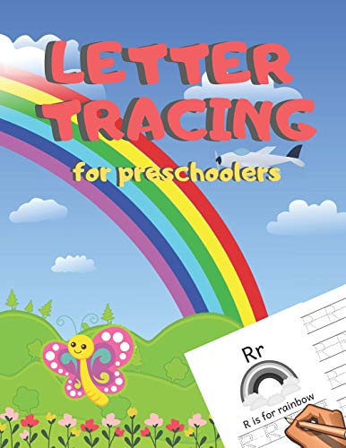 Letter Tracing For Preschoolers: Handwriting Practice Alphabet Workbook For Kids Ages 3-5, Toddlers, Nursery, Kindergartens, Homeschool | Learning To ... 10 Rainbow | 8.5 X 11 Inches, 110 Pages