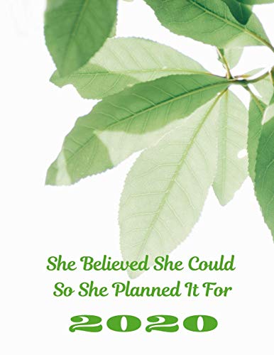 She Believed She Could So She Planned It Fur 2020 - 9781078457934