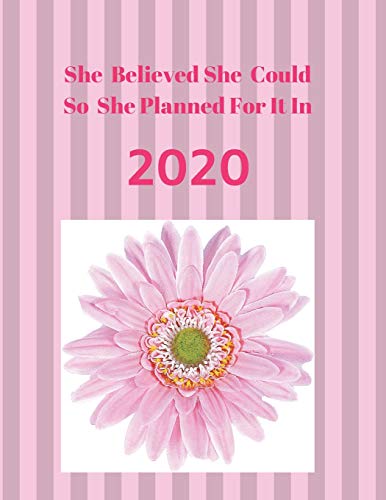 She Believed She Could So She Planned It Fur 2020 - 9781078463911