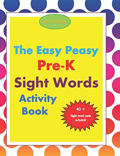 The Easy Peasy Pre-K Sight Words Activity Book