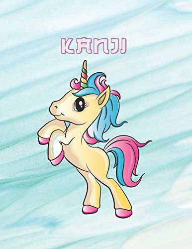 Kanji: Cahier D?ª?criture Japonaise - Licorne Mignonne ?¢ 200 Pages Genkouyoushi Pour Pratiquer Les Hiragana (Katakana) (French Edition)