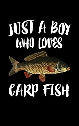 Just A Boy Who Loves Carp Fish: Animal Nature Collection
