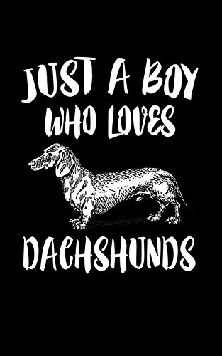 Just A Boy Who Loves Dachshund: Animal Nature Collection