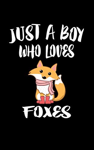 Just A Boy Who Loves Foxes: Animal Nature Collection - 9781079479041