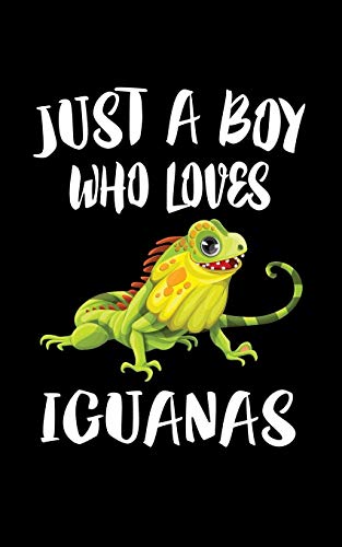 Just A Boy Who Loves Iguanas: Animal Nature Collection - 9781079547993