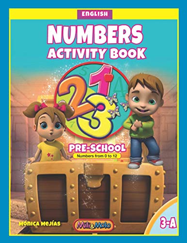 Numbers From 0-12: Activity Book (Learning Numbers #3A)