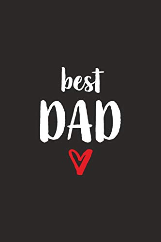 Best Dad: Papa Mit Herz I Notizbuch Notizheft Planer Mit Linierten Seiten