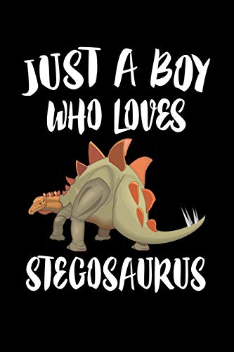 Just A Boy Who Loves Stegosaurus: Animal Nature Collection