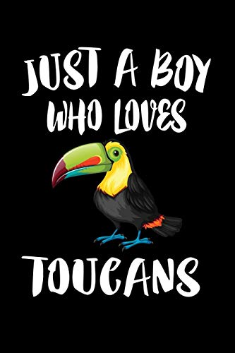 Just A Boy Who Loves Toucans: Animal Nature Collection - 9781080218769
