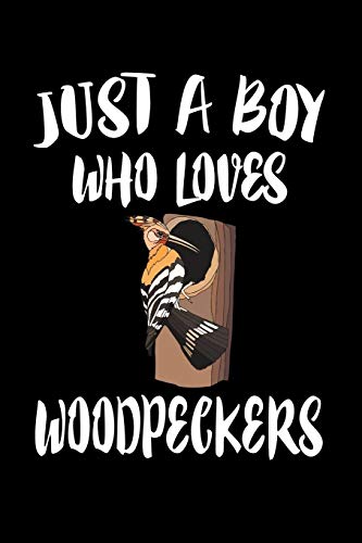 Just A Boy Who Loves Woodpeckers: Animal Nature Collection