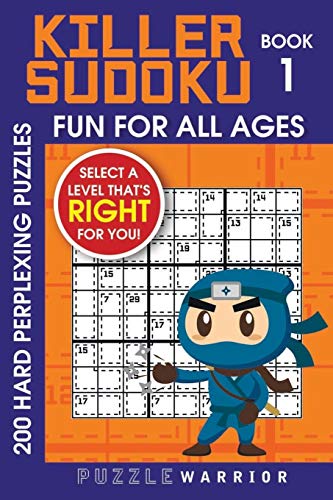 Killer Sudoku: 200 Hard Perplexing Puzzles (Hard Sums Sudoku)
