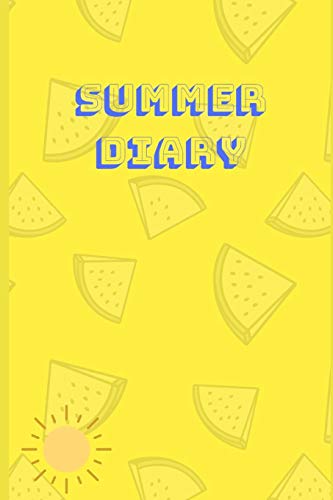 Summer Diary: 6"X 9" Diary For The Summer Holidays