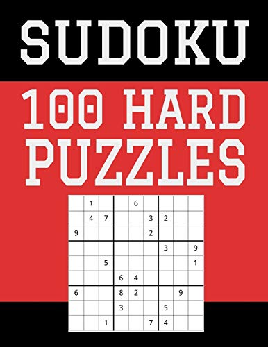 Sudoku 100 Hard Puzzles: Hours Of Fun For All Ages, 126 Pages, Soft Matte Cover, 8.5 X 11