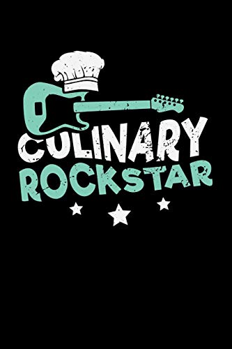 Culinary Rockstar: 120 Pages I 6X9 I Cornellnotes I Funny Culinary, Grill & Bbq Gifts