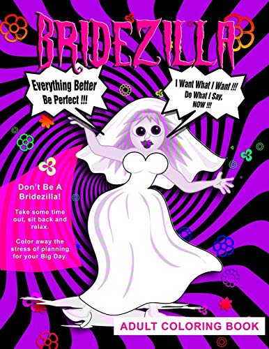 Bridezilla - Adult Coloring Book