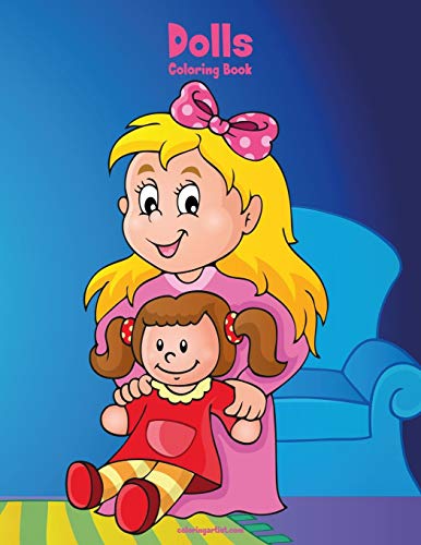 Dolls Coloring Book