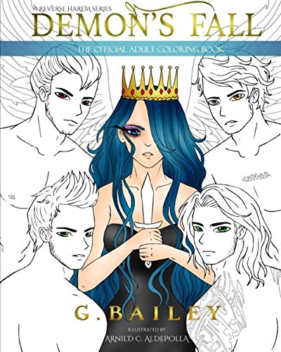 Demon's Fall: The Official Adult Coloring Book (A Demon's Fall Series)