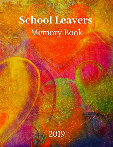 School Leavers Memory Book: Autograph Memories Contact Details A4 120 Pages Orange