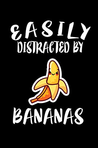 Easily Distracted By Bananas: Animal Nature Collection - 9781081208363