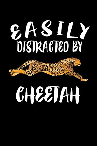 Easily Distracted By Cheetah: Animal Nature Collection - 9781081216290