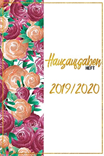 Hausaufgabenheft 2019/2020: 6X9 Dein Kalender, Schulheft, Schulplaner Für Das Ganze Schuljahr I Mit Spielen (Sudoku, Schiffe Versenken, Etc.) I ... Für Hausaufgaben (German Edition) - 9781081293499