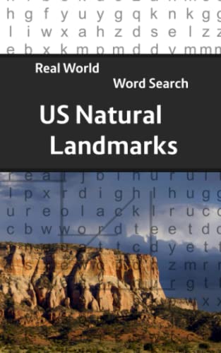 Real World Word Search: Us Natural Landmarks