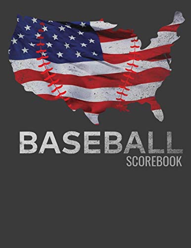 Baseball Scorebook: 120 Pages Of Baseball Scoresheets For Games Of Any Age