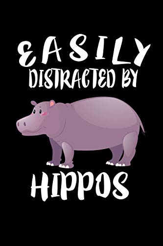 Easily Distracted By Hippos: Animal Nature Collection